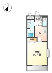 亀山駅 徒歩12分 1階の物件間取画像